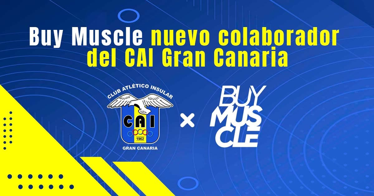 Buy Muscle nuevo colaborador del CAI Gran Canaria