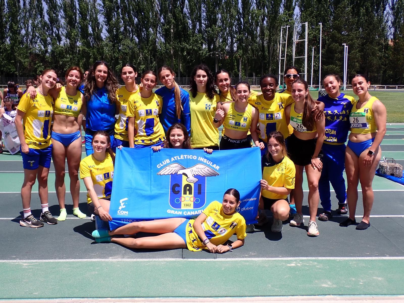 El Cai Gran Canaria, referente del atletismo canario en el Campeonato de España de clubes de segunda división